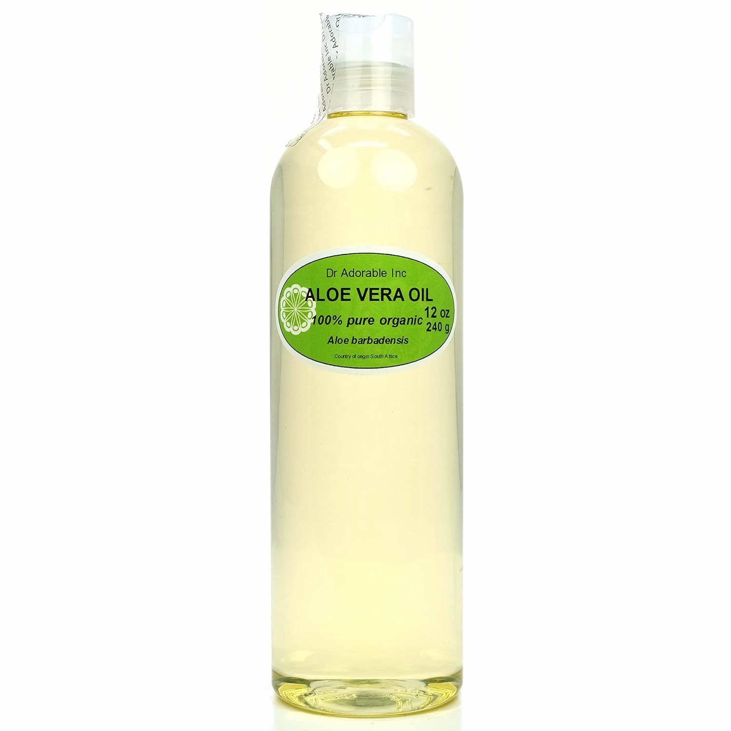 Dr Adorable - 12 oz - Aloe Vera Oil - 100% Pure Natural Organic