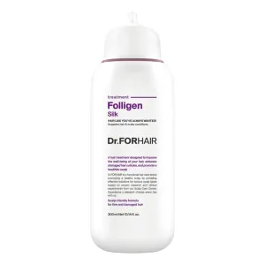 DR.FORHAIR Folligen Silk Treatment 10.14 fl oz 300 ml for Thinning Hair Dry Damaged Cuticles Growth Care Silicone Free