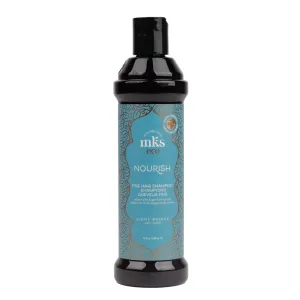 Earthly Body MKS eco Nourish Shampoo for Fine Hair, Light Breeze - 10 fl oz - Cleanses & Strengthens - Safe for Color Treated Hair - Moroccan Argan Oil, Hemp Seed Oil - Vegan, Cruelty Free