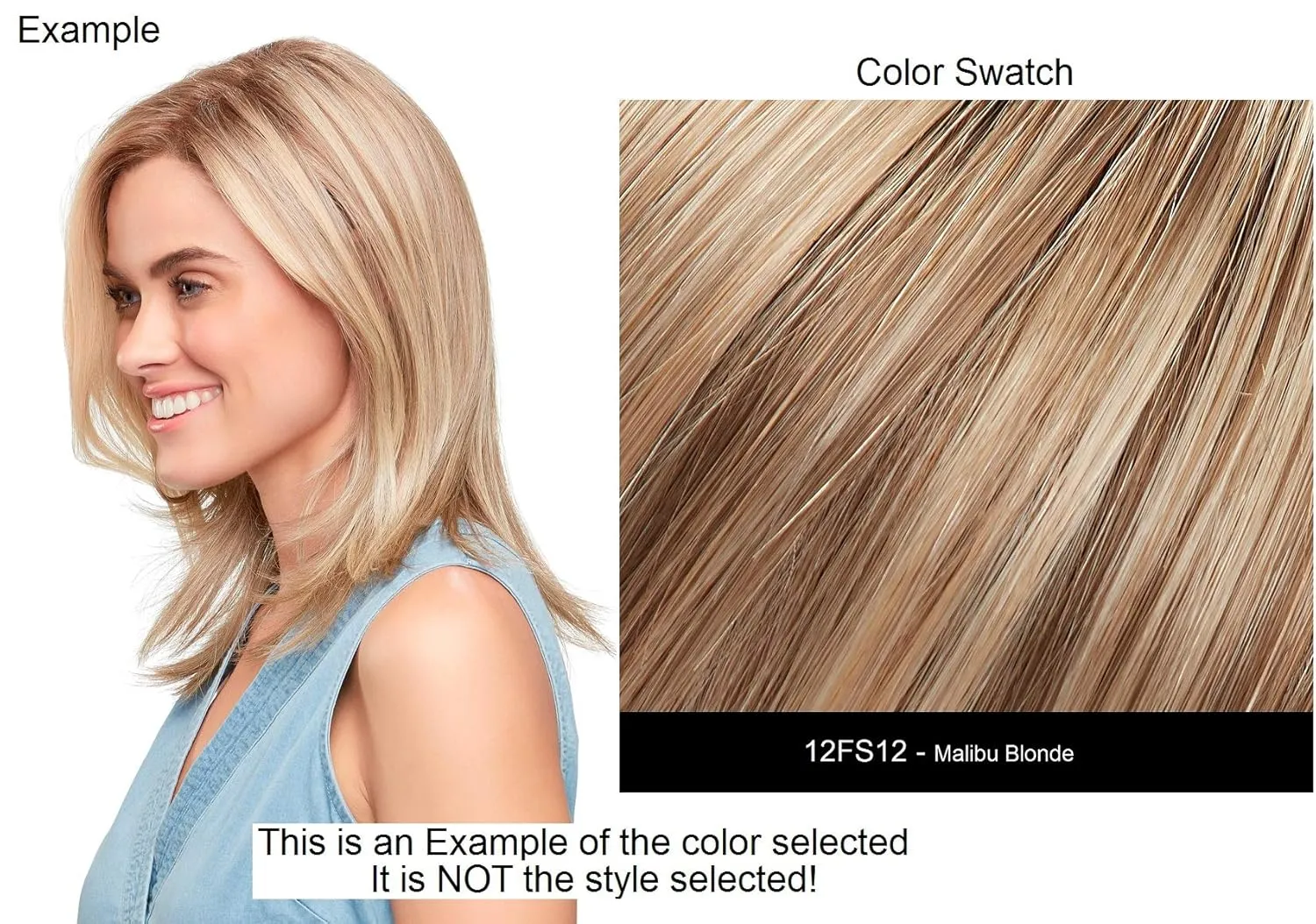Easipart HD 18" Synthetic Clip-in Topper by Jon Renau, Wide Tooth Comb, Mara Ray 4oz Luxury Shampoo, 19 Page Belle of Hope Wig Care Booklet, Bundle 4pc (12FS12)