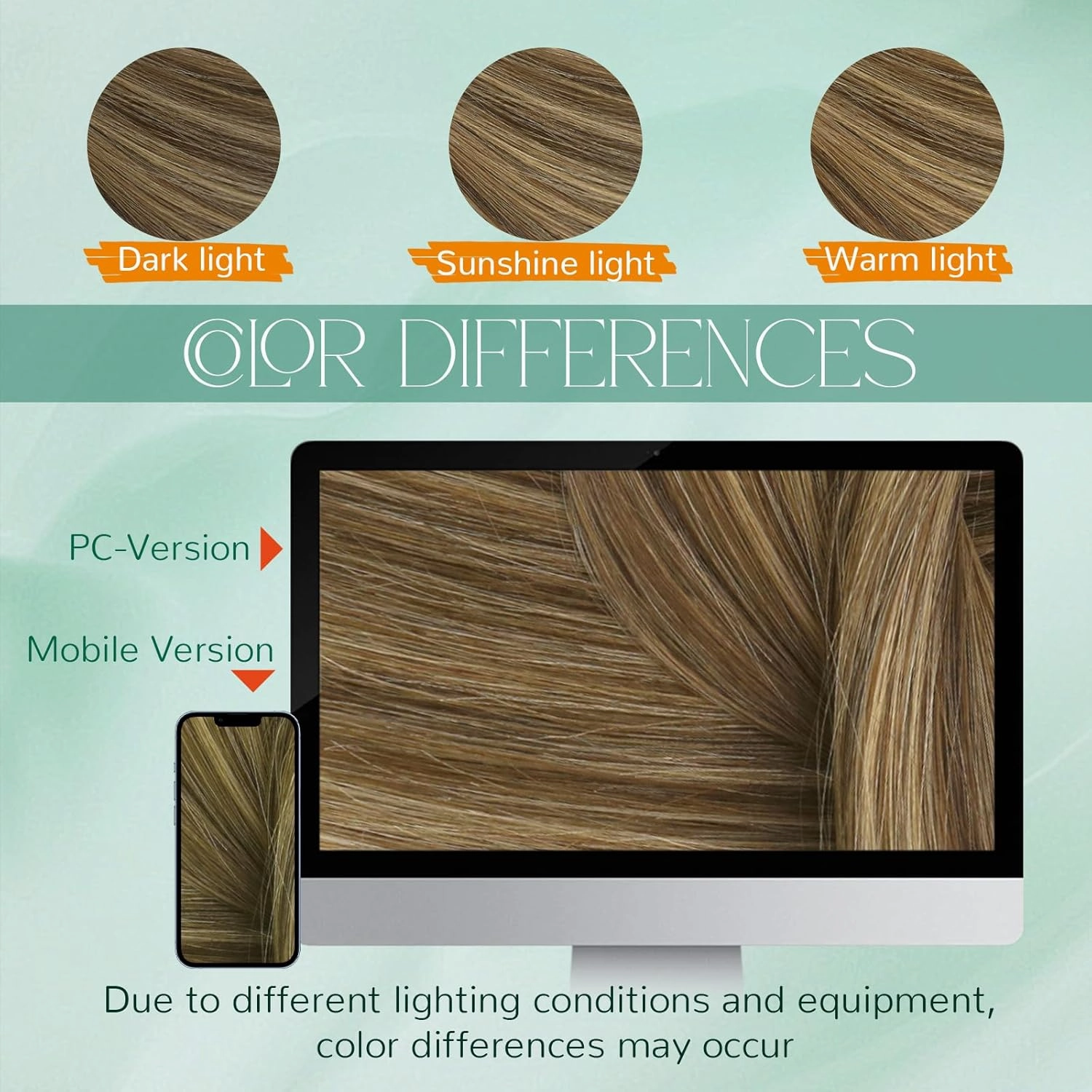 Easyouth Micro Loop Hair Extensions Real Human Hair Brown Microlink Hair Extensions Human Hair Dark Brown Highlights Blonde Bead Hair Extension Blend Seamlessly with Natural Hairs 18In 50g 50s