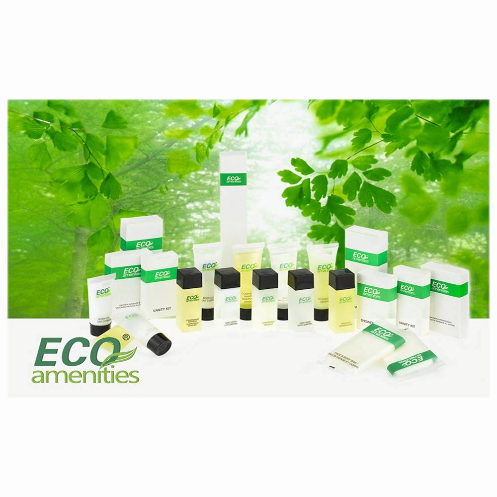 ECO amenities Travel Size Shampoo Bulk - Hotel Mini Shampoo Supplies for Guests - Refreshing Bulk Travel Size Toiletries for AirBnB and Rentals - 1.0 fl oz (30ml) per tube, 72 pack, Green Tea Scent