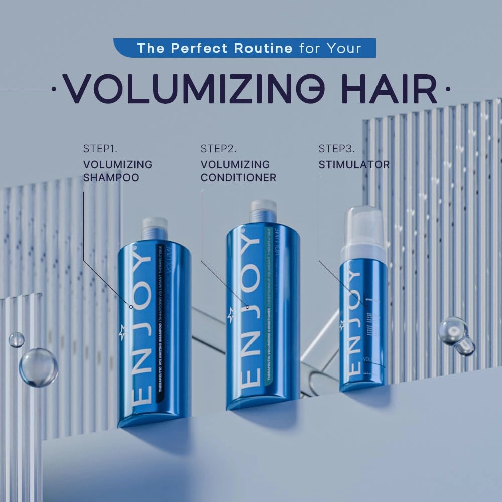 Enjoy Therapeutic Volumizing Shampoo, 10 Fluid Ounce