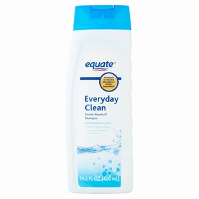 Equate Everyday Clean Pyrithione Zinc Dandruff Shampoo, 14.2oz, Compare to Head & Shoulders