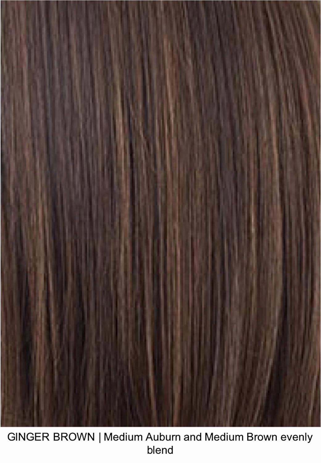 EVANNA TOP PIECE by Rene of Paris, 4PC Bundle: Topper, 4oz Mara Ray Enriched Shampoo, Wide Tooth Comb, and 19 Page Belle of Hope Guide (Ginger Brown)