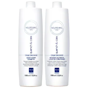 Ever Ego Nourishing Spa Deep Hydra Shampoo   Leave-in Conditioner 1000ml / 33.8oz