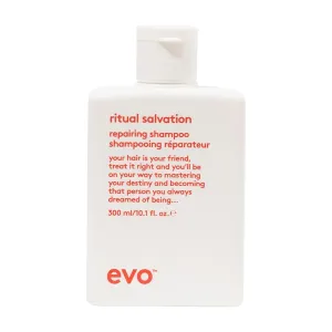 EVO Ritual Salvation Repairing Shampoo - Gently Cleanses, Treats Damaged & Brittle Hair & Protects Color