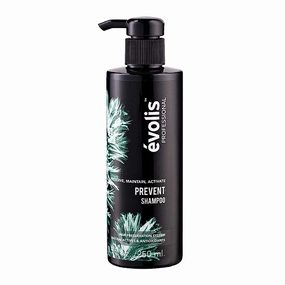 EVOLIS Prevent Anti-Aging Shampoo for Fuller-Looking Hair – Antioxidant-Rich Formula for Scalp Health & Stronger Hair (8.5 fl oz)