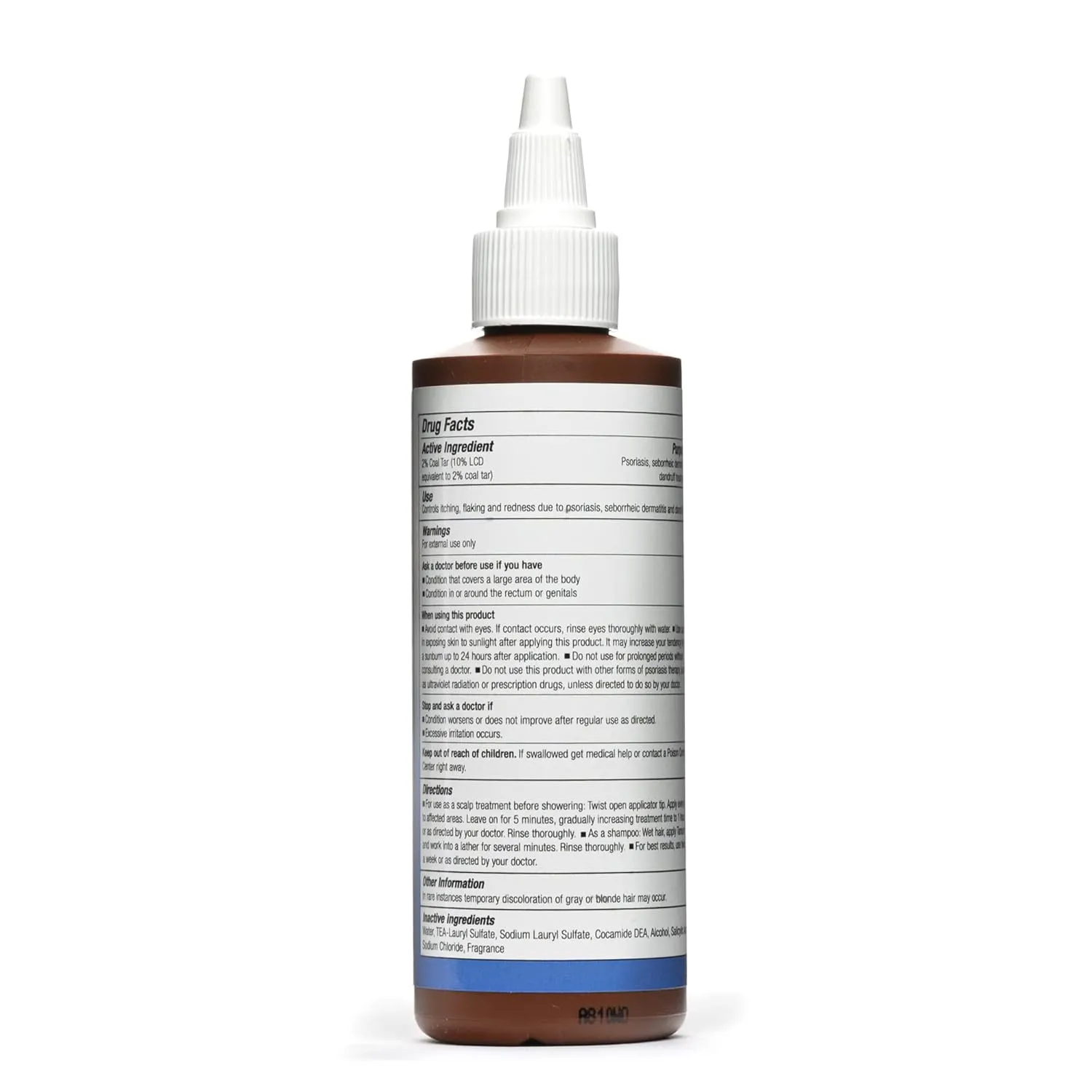 Extra Strength Psoriasis Shampoo - Coal Tar Shampoo and Conditioner for Scalp Psoriasis, Seborrheic Dermatitis, Severe Dandruff, & Eczema - Exfoliating Relief for Flaky, & Itchy Scalp (4 oz)