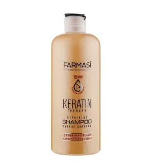 FARMASi Keratin Theraphy Repairing Shampoo for Dry and Damaged Hair 360 ml / 12.2 fl.oz