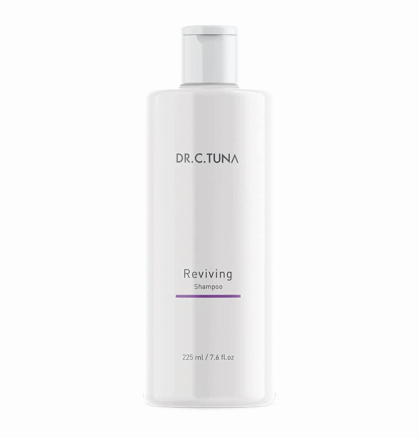 FARMASi Dr. C. Tuna Reviving Shampoo, Volumizing, Thickening and Biotin Shampoo for Men & Women, Shampoo to Support Hair Growth, Hair Strengthening & Regrowth Thickening Product, 7.6 fl. oz / 225 ml