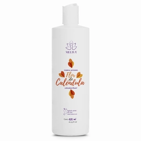 Flor de Caléndula: Nourishing Shampoo with Hyaluronic Acid, Argan Oil, and Collagen for Color-Treated and Damaged Hair
