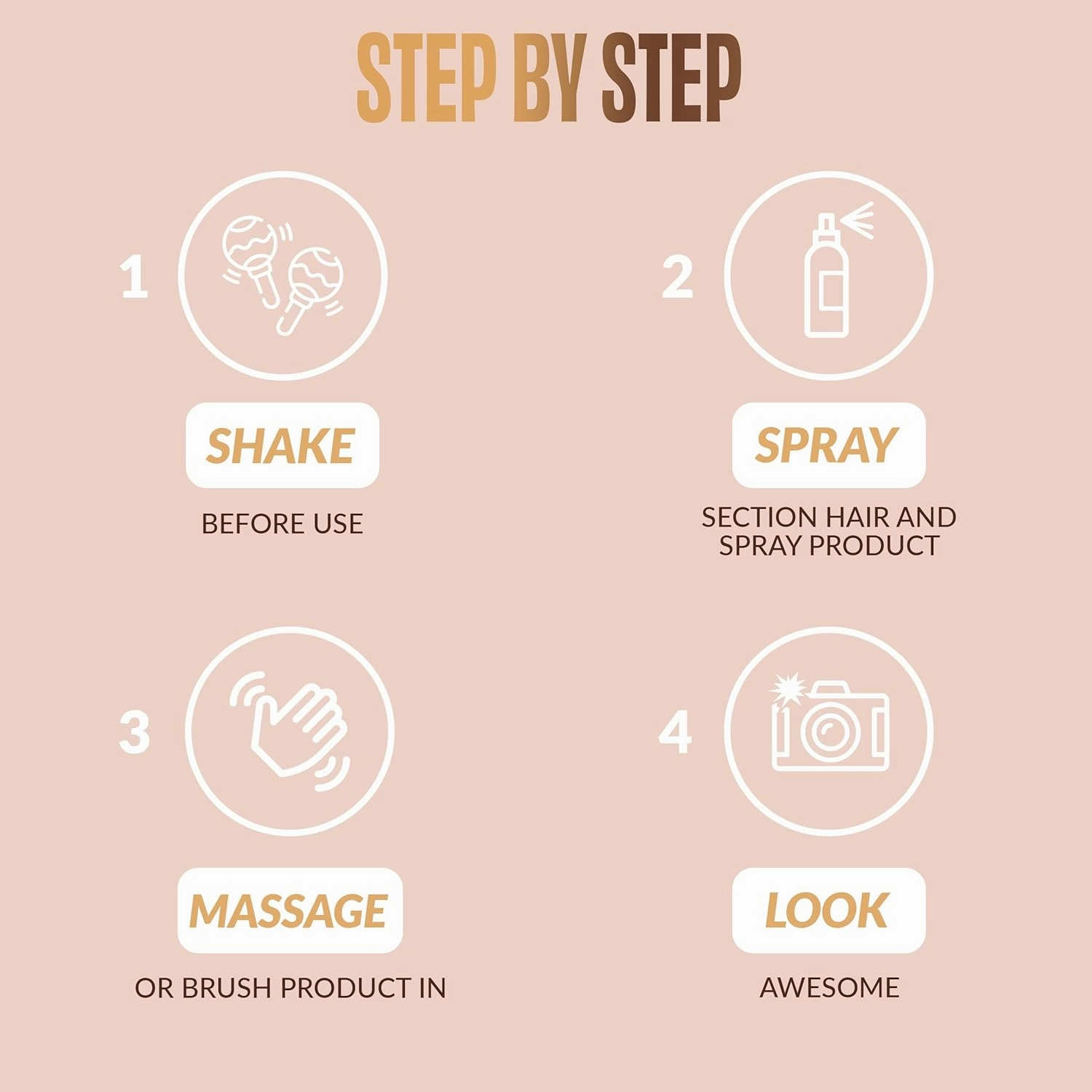 FoxyBae Dry Shampoo for Dark Hair - with Biotin - Deodorizing, Volumizing, Refreshing Spray - Brunette Breeze - 7 Fl Oz