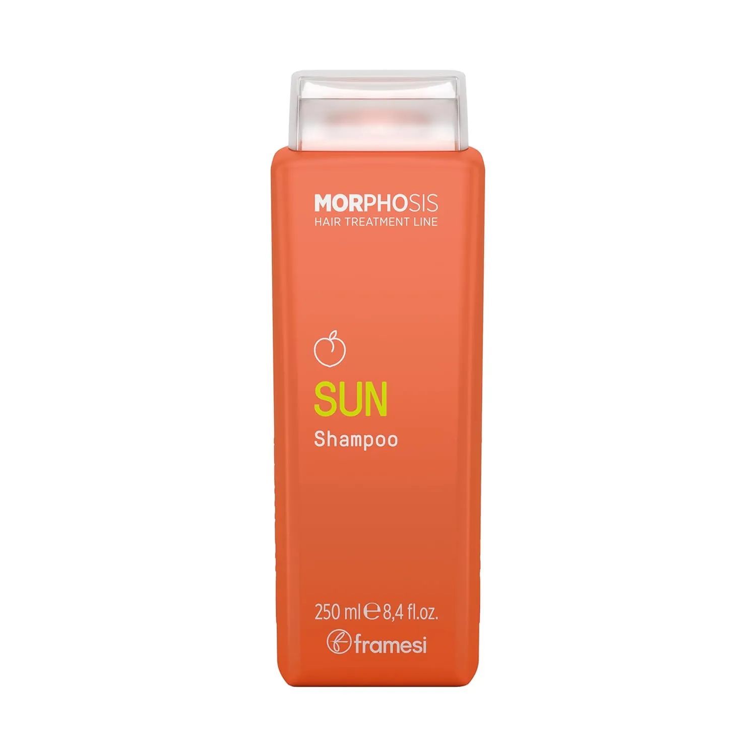 Framesi Morphosis SUN Shampoo, Gently Removes Chlorine and Residues of Salt and Sand, Deeply Cleanses and Hydrates Hair and Scalp, Natural Ingredients, Color Safe