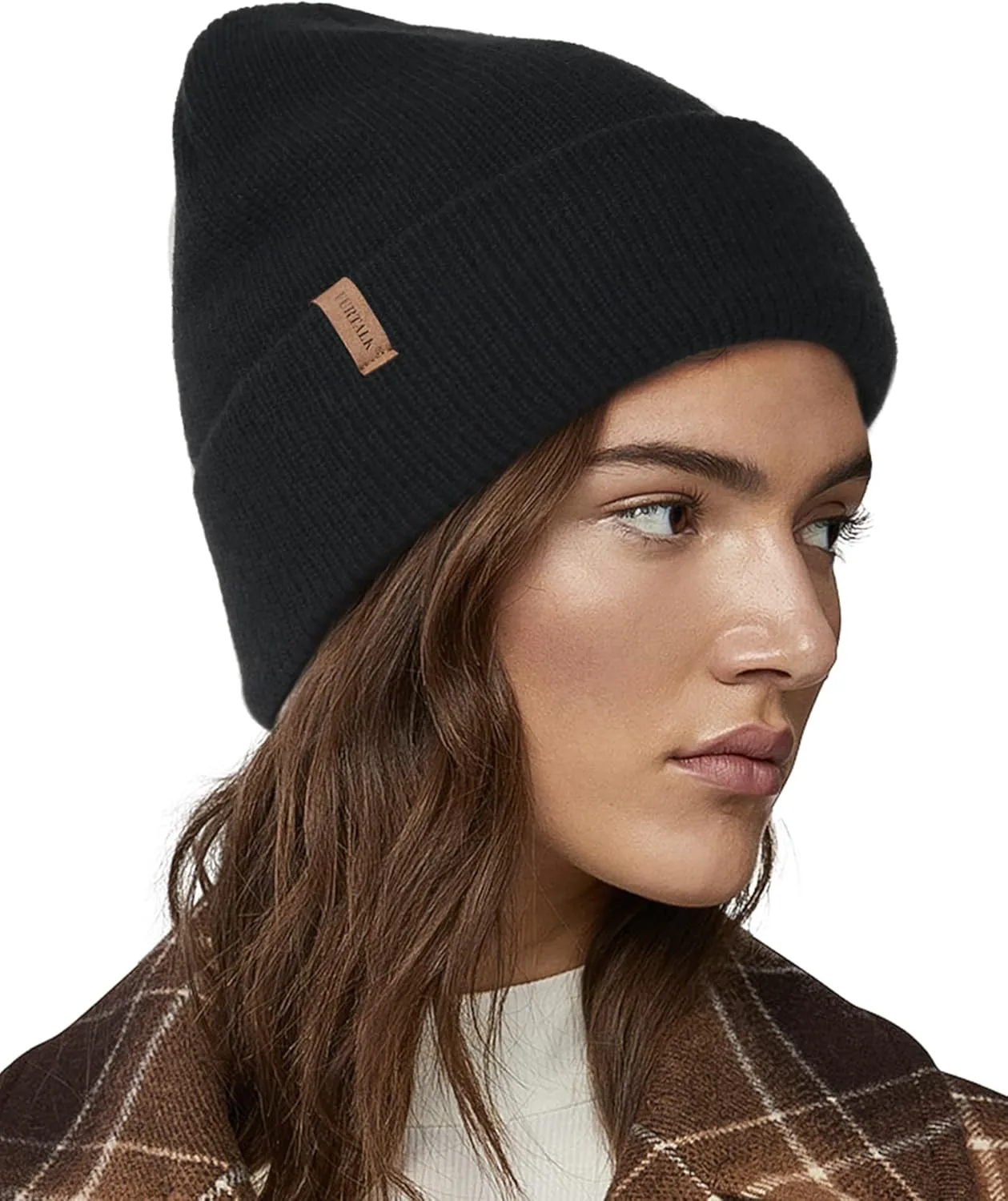 FURTALK Beanie Hats for Women Men Winter Hats Womens Knitted Slouchy Beanies Cuffed Skull Cap Warm Ski Hat