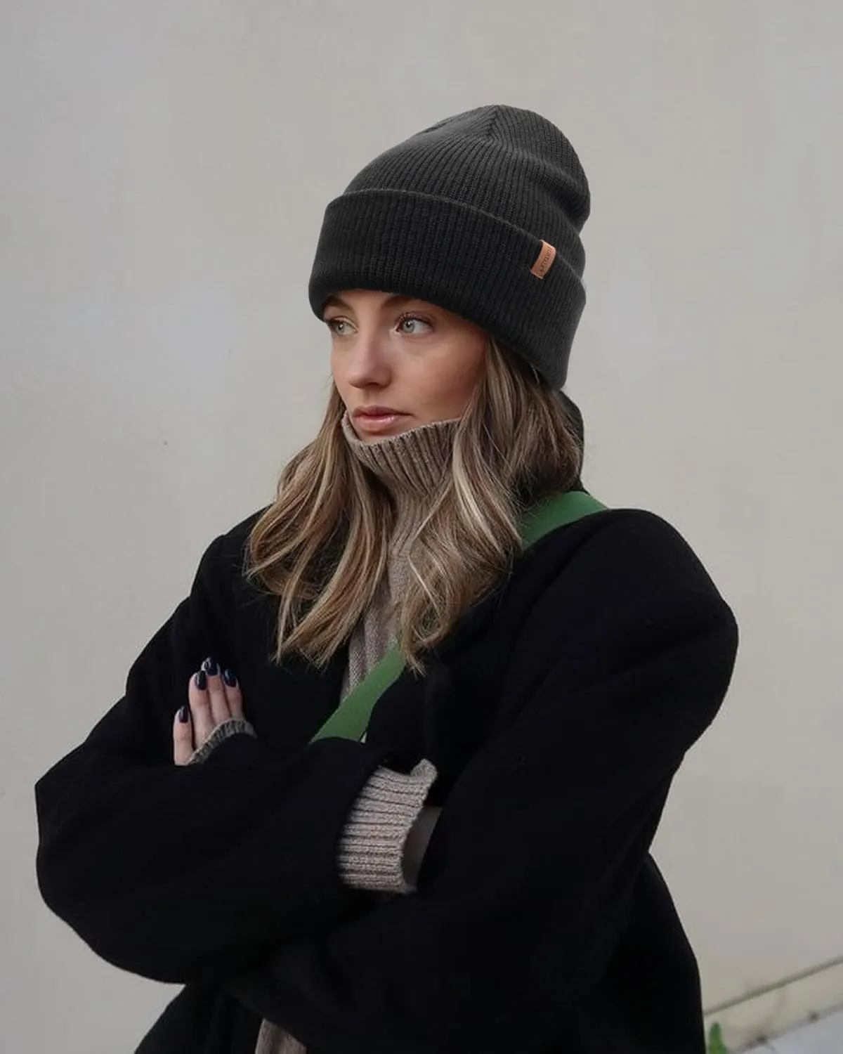 FURTALK Beanie Hats for Women Men Winter Hats Womens Knitted Slouchy Beanies Cuffed Skull Cap Warm Ski Hat