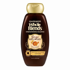 Garnier Hair Care Whole Blends Strengthening Ginger Recovery Shampoo, 12.5 Fluid Ounce