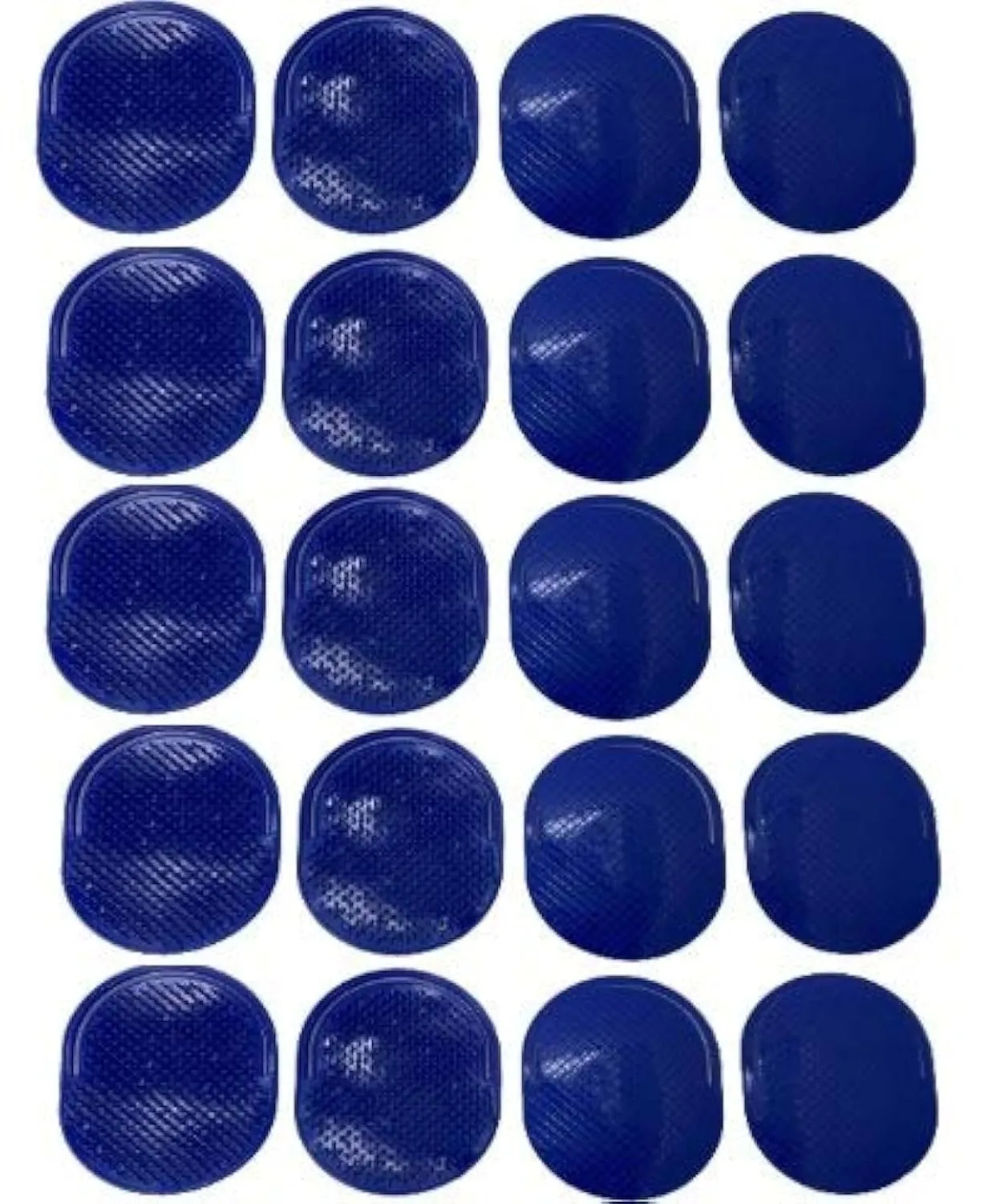 G.B.S Blue Pocket Palm Brush for Men’s, Women and Pets Grooming, Pack of 20 Blue Made in U.S.A