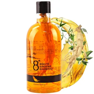 Ginseng Extract Root Nourishing Shampoo for Men and Women (B), 8 Minute Gold Ginseng Shampoo for Hair Growth, 400ml )