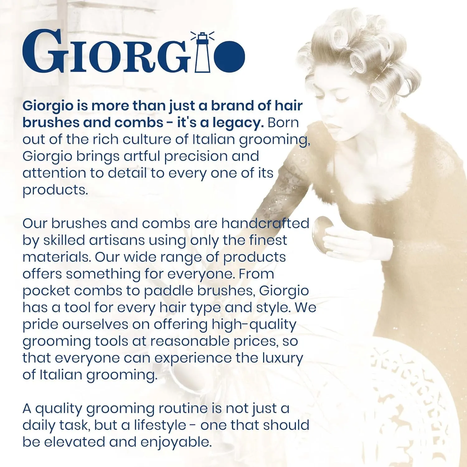 Giorgio G28 Detangling Comb, Pocket and Travel Hair Detangler for Thick Hair - Wide Tooth, Handmade, Saw-Cut, and Polished for Wet and Dry Everyday Care