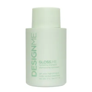 GLOSS.ME Hydrating Shampoo by DESIGNME | Hemp & Argan Oil Shampoo Adds Softness & Shine | Straight, Wavy, or Curly Hair | Color-Safe Moisturizing for Dry Hair
