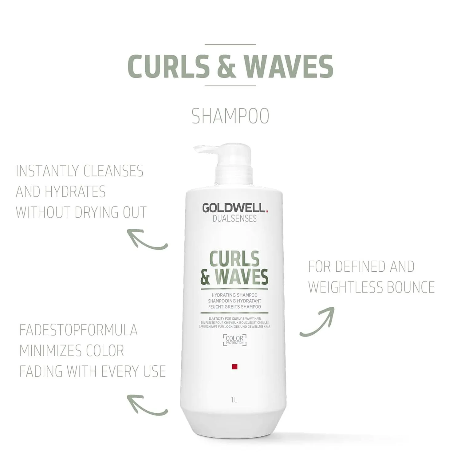 Goldwell Dualsenses Curls and Waves Hydrating Shampoo