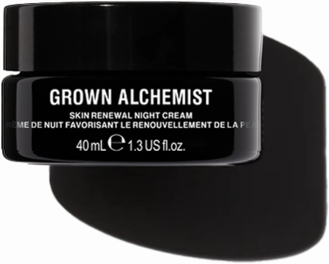 Grown Alchemist Skin Renewal Night Cream with Peptide-3, Echinacea, Reishi Extract, 40 mL