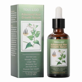 Hair Growth Serum for Thicker, Longer, Fuller Hair - Prevents Loss and Thinning with Vitamin-Rich Natural Treatment