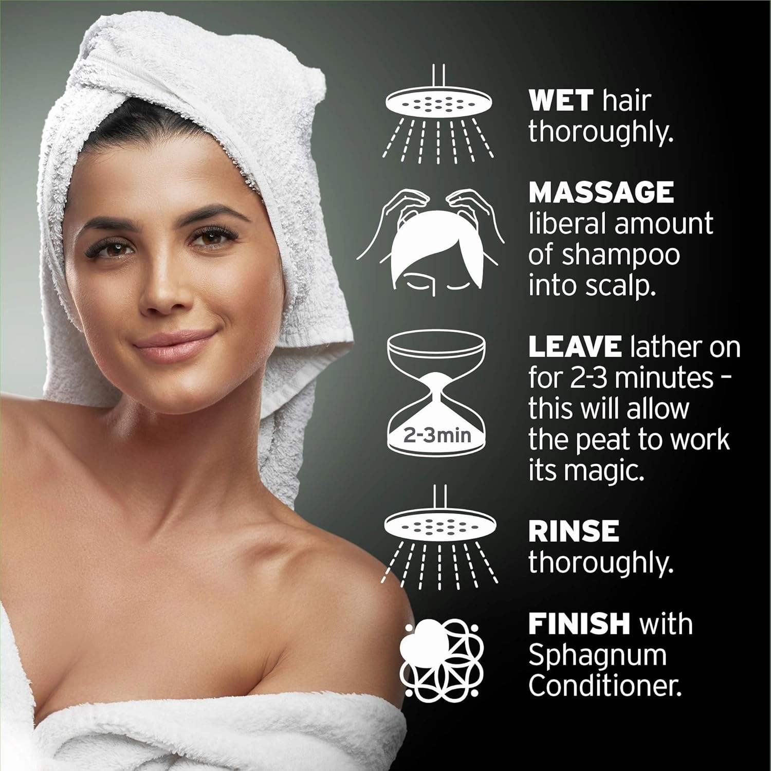 Hair Growth Shampoo - with Argan Oil and Fulvic Acid from Natural Nordic Peat Mud - No SLS, Parabens, Sulfate-Free - Biotin and Aloe Vera Treatment for Thinning and Damaged Hair