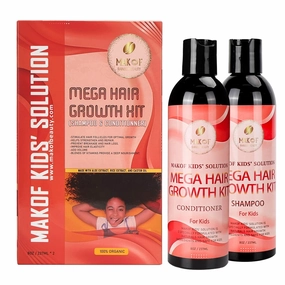 HAIR GROWTH SHAMPOO & CONDITIONER FOR KIDS. Blend of Naturals oils for Healthy hair. Suitable for All Types of Hair.