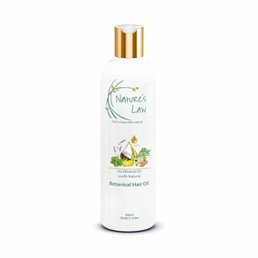 Hair Oil, 100% natural, dandruff control, hair fall control, mineral oil free and silicon free, for Men and Women - (200 ml)