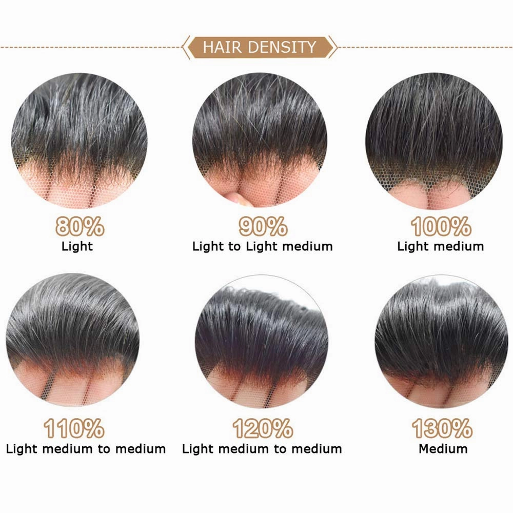 Hair Piece For Men Full French Lace Mens Toupee Human Hair Replacement Systems Bleached Knots Men Toupee Hair Systems Hair Pieces For Men 8x10-100% Light medium density#17 DARK ASH BLONDE
