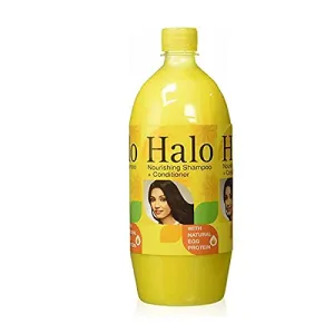 Halo Hair Nourishing Shampoo, 1 L with Natural Protein and Egg