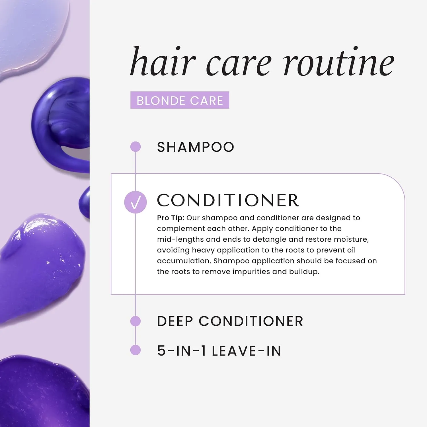 HASK BLONDE CARE 1 Shampoo   1 Conditioner Set for Blonde Hair, Vegan, Color Safe, Gluten-Free, Sulfate-Free