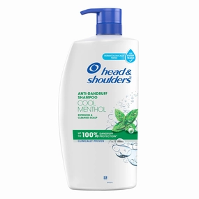 Head & Shoulders Anti-Dandruff Shampoo (Cool Menthol and Energizes Scalp) - 1L
