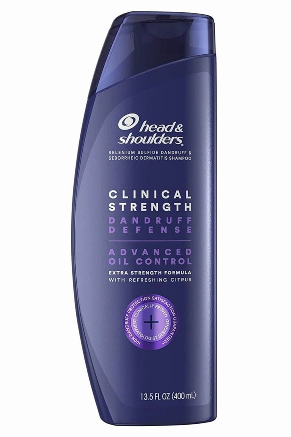 Head & Shoulders Clinical Dandruff Defense   Advanced Oil Control Shampoo, 13.5 Fl Oz, 5.291 Fl Oz