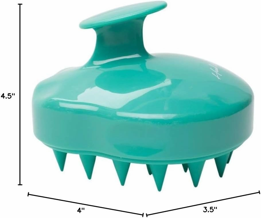 Head Kandy The Brainiac Scalp Massager/Scalp Care Brush (Mint) - Wet and Dry Shampoo Exfoliating - Removes Dandruff and Stimulates Hair Growth