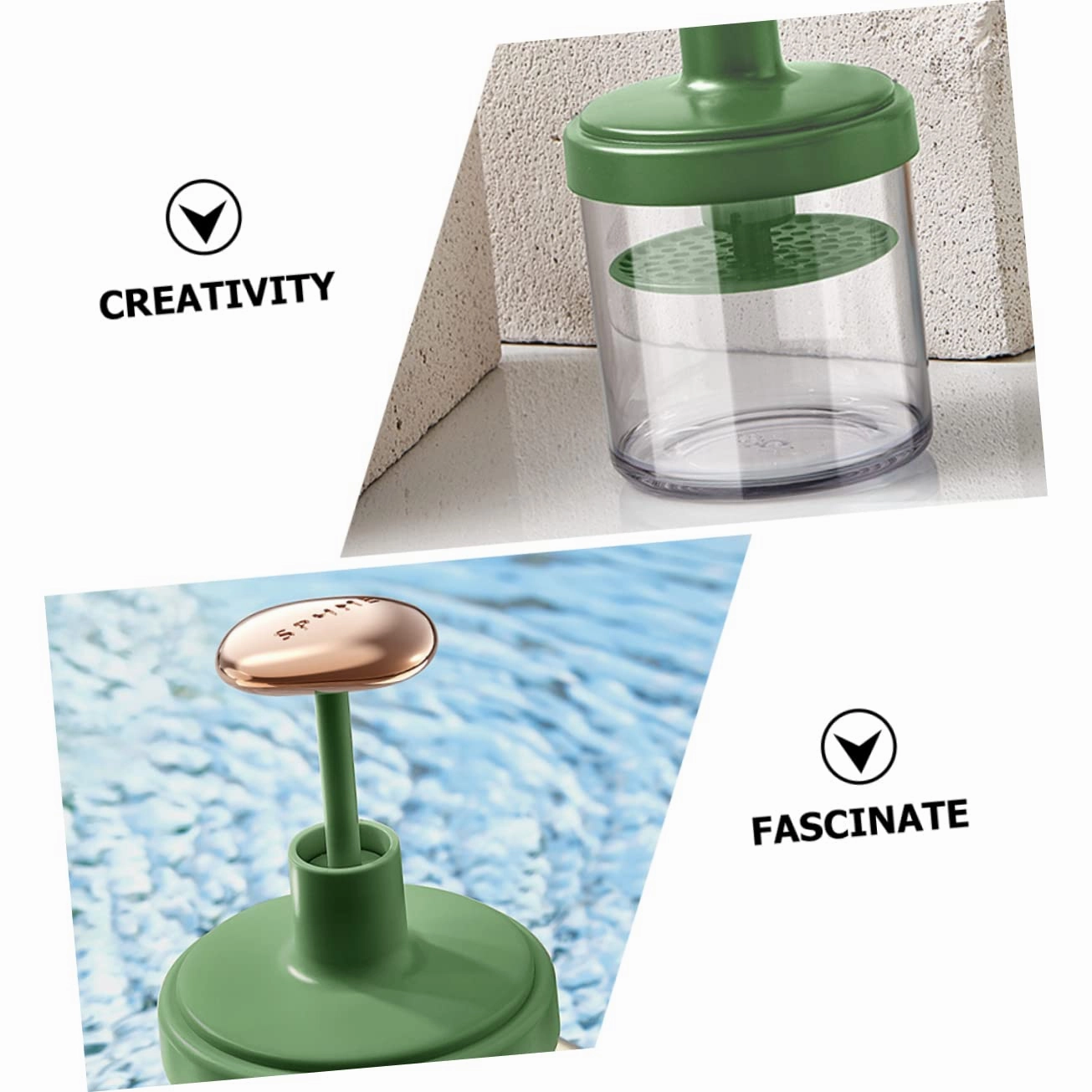 Hemoton Facial Cleaning Bubbler Easy to Use Foaming Bottle Cleansing Gel Bubbler for Foaming Facial