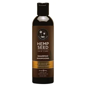 Hemp Seed Hair Care Shampoo - 8 oz - Moisturizes Hair, Cleans & Soothes Scalp - Sulfate-Free Formula with Hemp Seed Oil & Coconut Oil - Vegan, Cruelty Free
