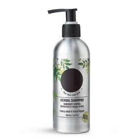 Herbal Shampoo for Dandruff Control, Anti Dandruff Shampoo, Relieves from dandruff related itching, Soothes Scalp & Nourishes Hair, SLS & Paraben Free, For Men and Women, 200ml
