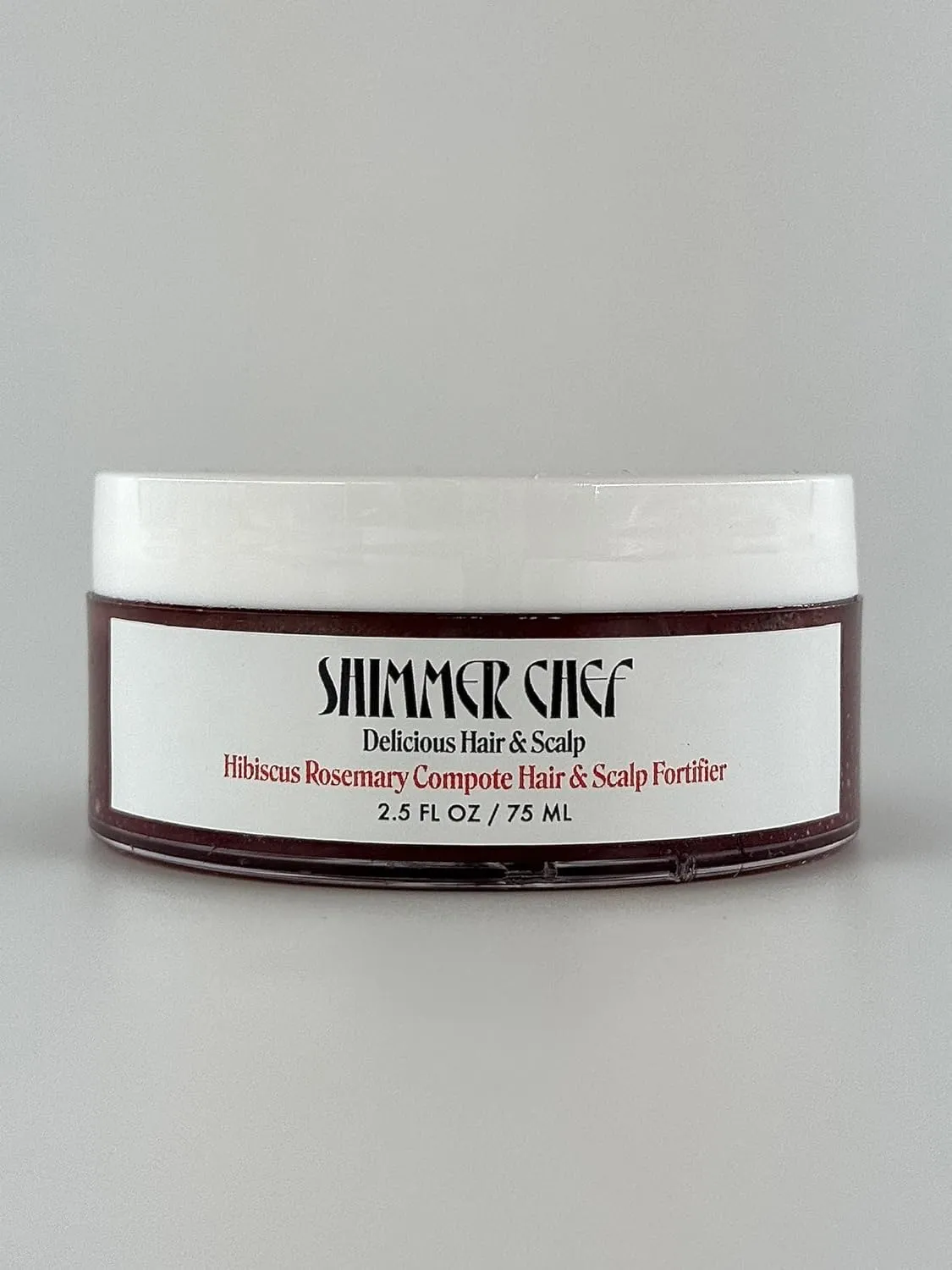 Hibiscus Rosemary Compote Hair & Scalp Fortifier | Superfood Infused Formula | Conditions, Strengthens, Promotes Growth | Balances Scalp Microbiome for Healthy Hair & Scalp