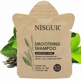 Hotel Shampoo Bulk 0.75 oz Pack of 100 Travel Shampoo Kraft Paper Pouch