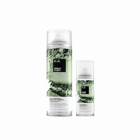 IGK DIRECT FLIGHT Multi-Tasking Matcha Dry Shampoo | Light Cleanse   Style Preserving | Vegan   Cruelty Free |