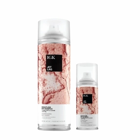 IGK JET LAG Invisible Dry Shampoo | Weightless   Refresh Style | Vegan   Cruelty Free |