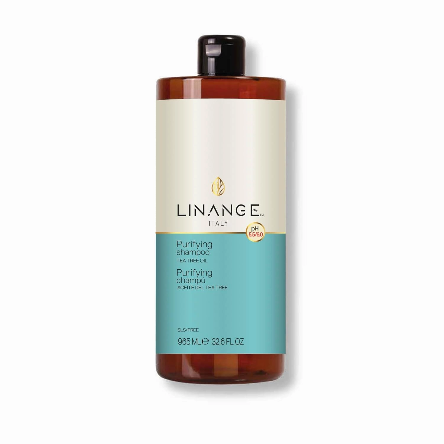 Italy - Purifying Shampoo - with Tea Tree Oil - pH 5.3/5.7-965 ml