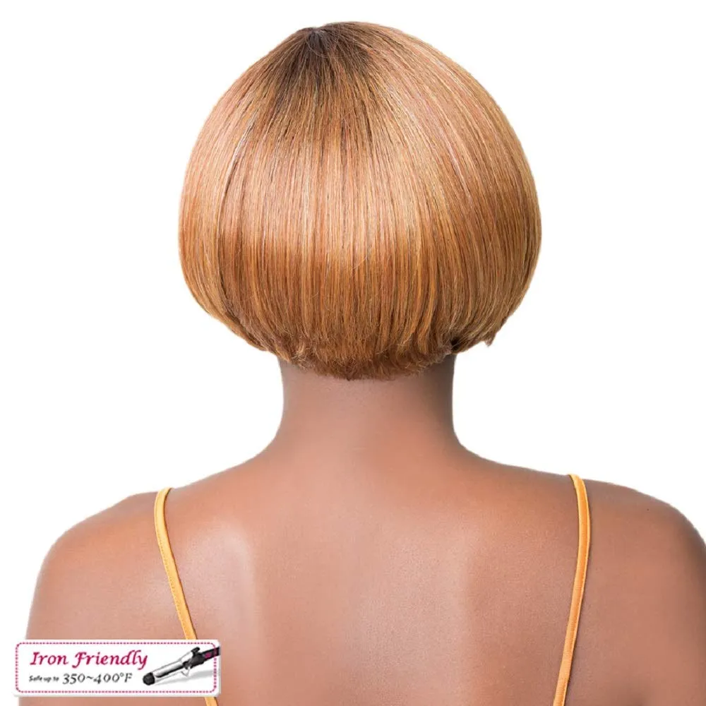 It's A Wig Synthetic Wig Q BORY (HONEY BROWN)