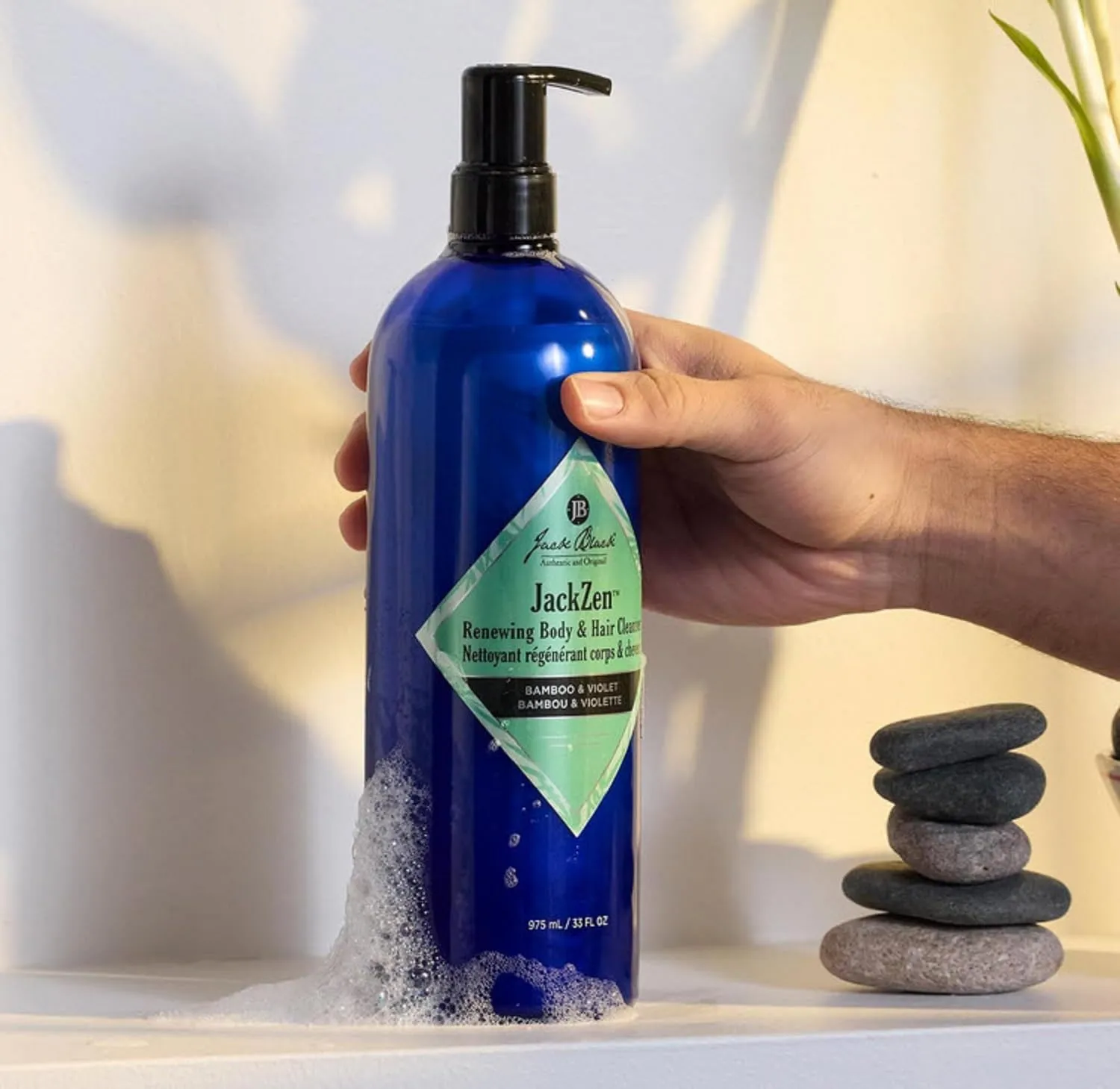Jack Black Body & Hair Cleanser – Mens Body Wash, Mens Shampoo, Skin Care, Hair Care, Body Wash Men, Sulfate–Free