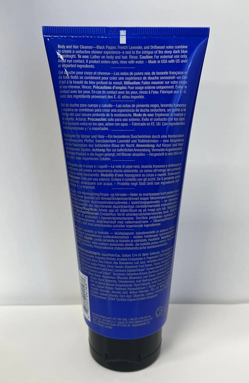 Jack Black Body & Hair Cleanser – Mens Body Wash, Mens Shampoo, Skin Care, Hair Care, Body Wash Men, Sulfate–Free