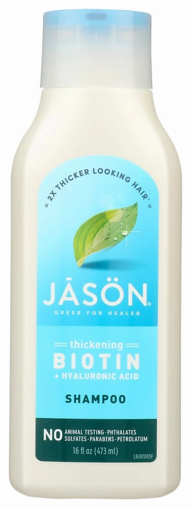Jason Restorative Biotin Pure Natural Shampoo (473ml, No Parabens) by Jason Natural