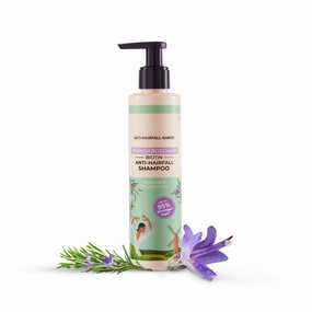 JAY Spanish Rosemary & Biotin Anti Hairfall Shampoo for Reducing Hair Loss & Breakage | Upto 95% stronger hairs | Suitable for all hair types | For Men & Women 200ml